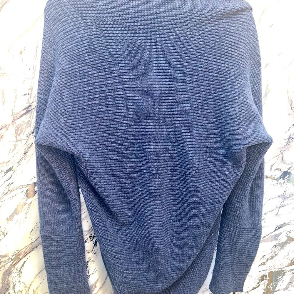 Vintage Y2K Banana Republic BOHO style Butterfly 1/4 zip sleeve cardigan women L - Picture 6 of 7